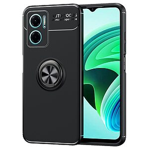 Θήκη Xiaomi Redmi 10 5G OEM Magnetic Ring Kickstand / Μαγνητικό δαχτυλίδι / Βάση στήριξης TPU μαύρο