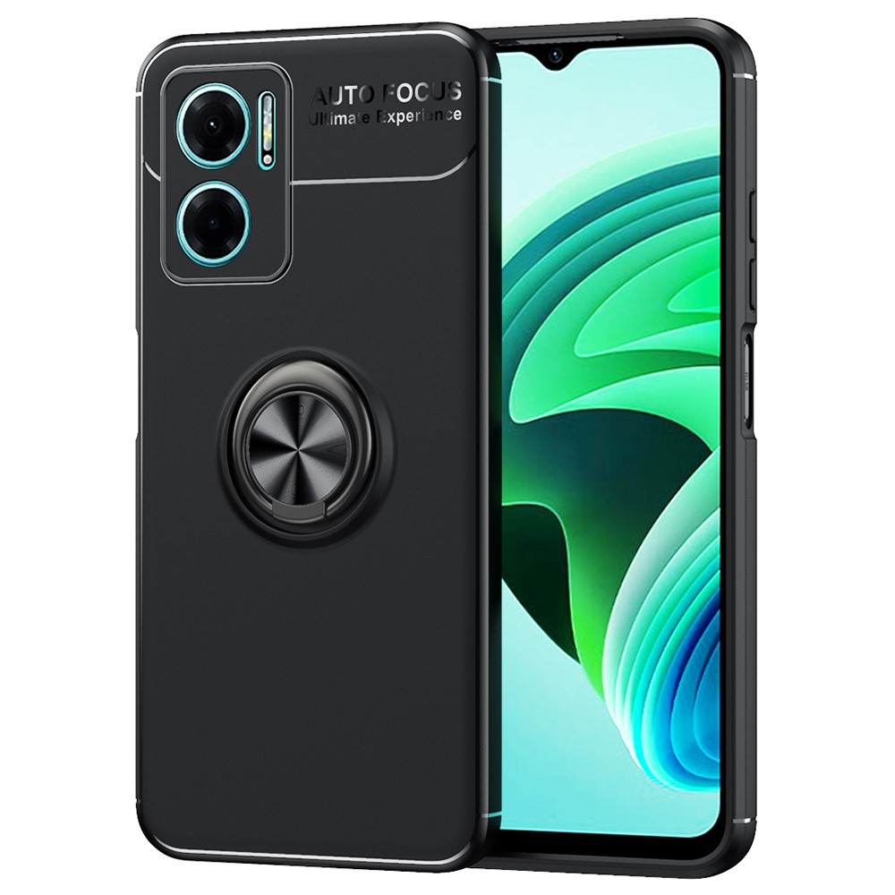 Θήκη Xiaomi Redmi 10 5G OEM Magnetic Ring Kickstand / Μαγνητικό δαχτυλίδι / Βάση στήριξης TPU μαύρο