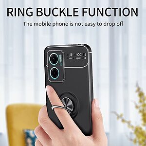 Θήκη Xiaomi Redmi 10 5G OEM Magnetic Ring Kickstand / Μαγνητικό δαχτυλίδι / Βάση στήριξης TPU μπλε - Image 5