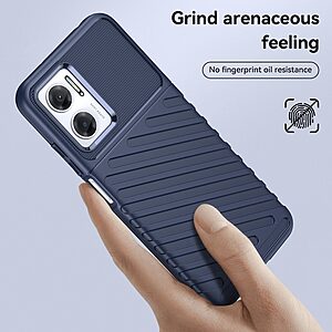 Θήκη Xiaomi Redmi 10 5G Mad Mask Thunder Series Πλάτη από ενισχυμένο TPU μπλε - Image 3