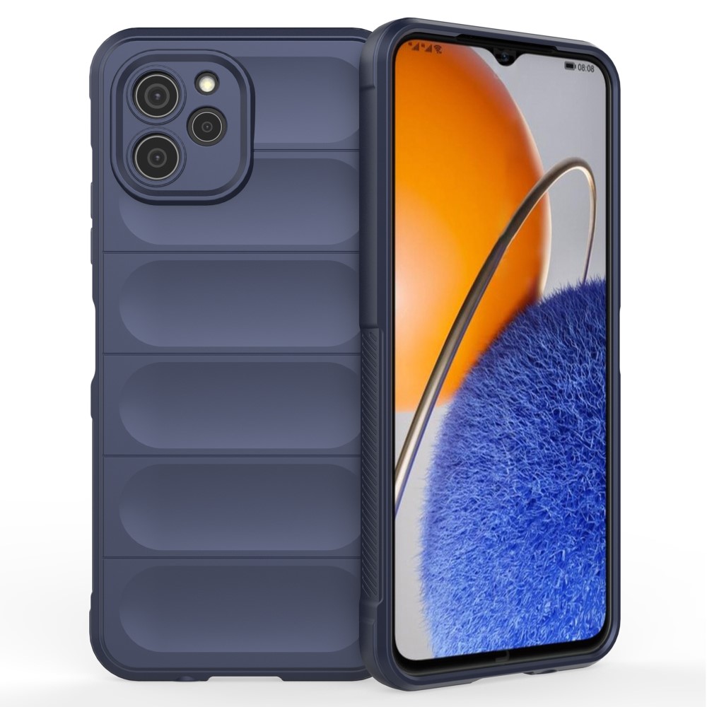 Θήκη Huawei Nova Y61 Mad Mask Rugged Armor από σκληρό Premium TPU μπλε σκούρο