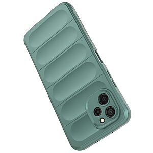 Θήκη Huawei Nova Y61 Mad Mask Rugged Armor από σκληρό Premium TPU πράσινο - Image 4
