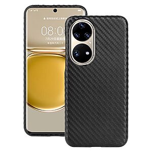 Θήκη Huawei P50 Pro Mad Mask υφή Carbon Fiber Ultra Slim v5 με πλάτη αντικραδασμική από Premium TPU μαύρο