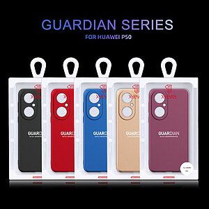 Θήκη Huawei P50 Pro X-LEVEL Ultra Thin Matte v2 Premium Πλάτη TPU μαύρο - Image 5