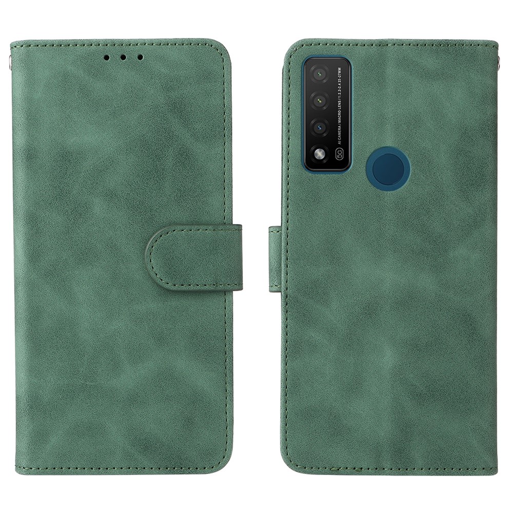 Θήκη TCL 20R 5G OEM Leather Skin touch Feeling v2 με βάση στήριξης Θήκη TCL 20R 5G OEM Leather Skin touch Feeling v2 με βάση στήριξης
