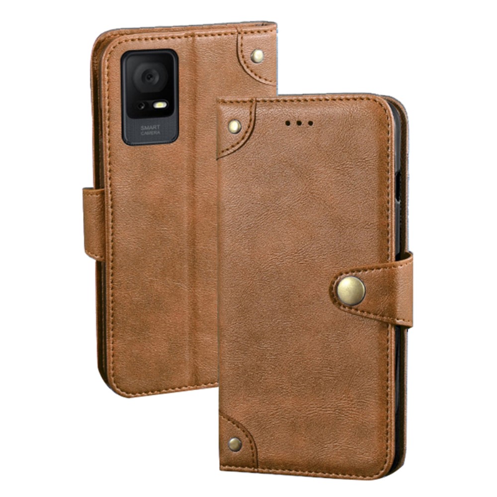 Θήκη TCL 405 IDEWEI PU Foldable Series v4 με βάση στήριξης