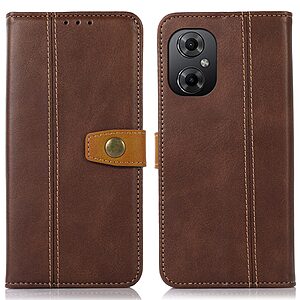 Θήκη Xiaomi Poco M4 5G Mad Mask Leather Wallet Strong Golden Clasp με βάση στήριξης