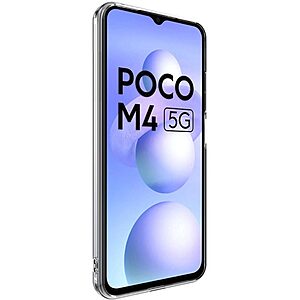 Θήκη Xiaomi Poco M4 5G IMAK UX-5 Series Soft TPU πλάτη διάφανη - Image 3