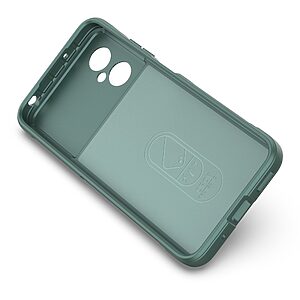 Θήκη Xiaomi Poco M4 5G Mad Mask Rugged Armor από σκληρό Premium TPU λευκό - Image 3