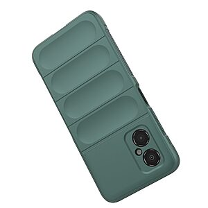 Θήκη Xiaomi Poco M4 5G Mad Mask Rugged Armor από σκληρό Premium TPU μπλε σκούρο - Image 4
