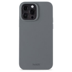 Θήκη σιλικόνης Holdit® για iPhone 13 Pro Max Space Gray (Βαθύ-γκρι )