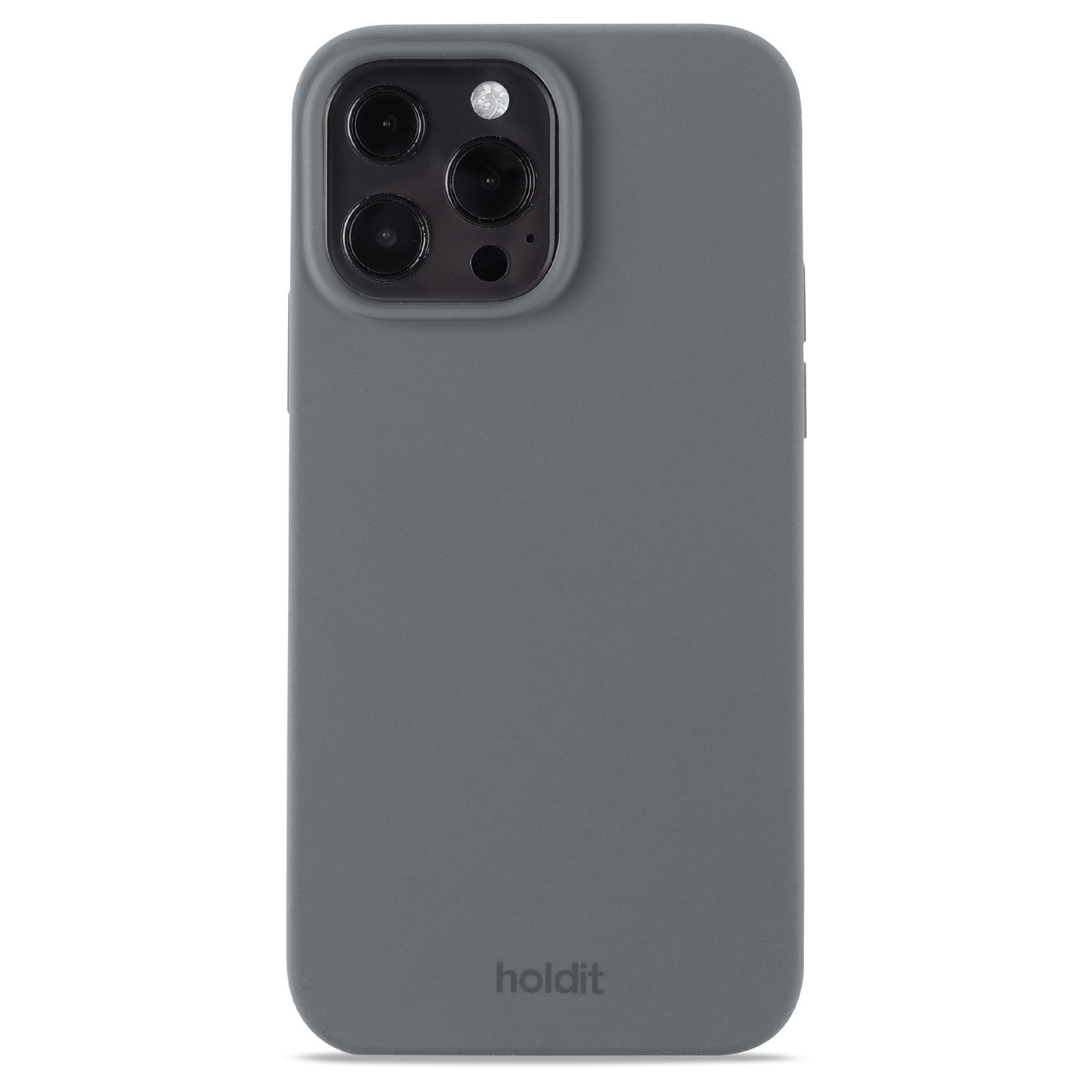 Θήκη σιλικόνης Holdit® για iPhone 13 Pro Max Space Gray (Βαθύ-γκρι ) Θήκη σιλικόνης Holdit® για iPhone 13 Pro Max Space Gray (Βαθύ-γκρι )