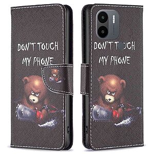 Θήκη Xiaomi Redmi A1+ OEM Angry bear with chainsaw με βάση στήριξης