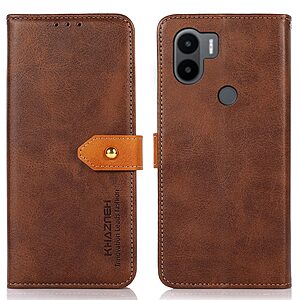 Θήκη Xiaomi Redmi A1+ KHAZNEH Leather Wallet Golden Clasp με βάση στήριξης