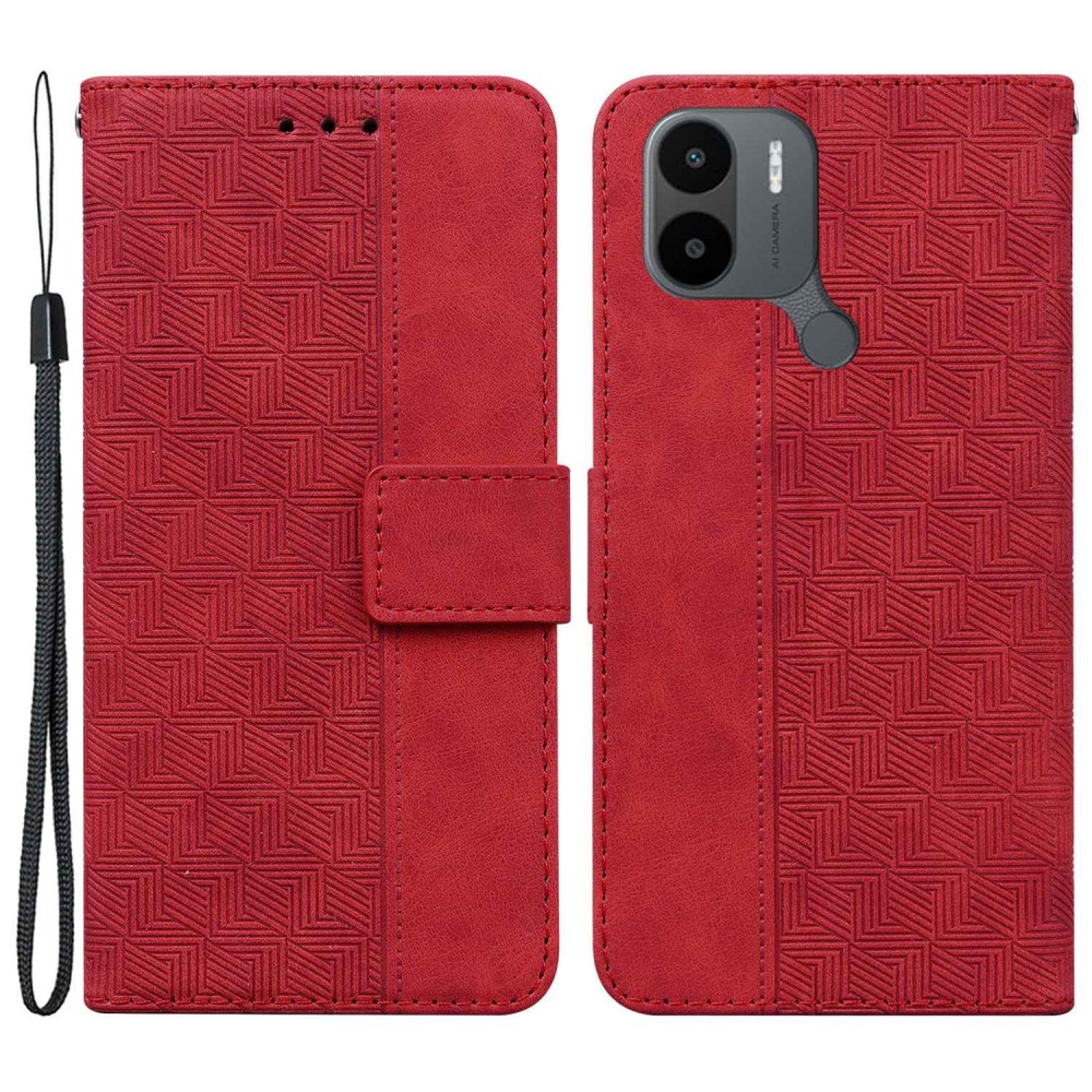 Θήκη Xiaomi Redmi A1+ Mad Mask Leather Wallet Case Geometry Style με βάση στήριξης