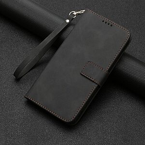 Θήκη Xiaomi Redmi A1+ OEM Leather Wallet Case Series 2 με βάση στήριξης, υποδοχές καρτών και μαγνητικό κούμπωμα Flip Wallet από συνθετικό δέρμα μαύρο - Image 4