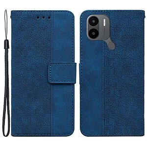 Θήκη Xiaomi Redmi A1+ Mad Mask Leather Wallet Case Geometry Style με βάση στήριξης