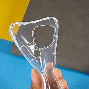Θήκη Xiaomi Redmi A1+ OEM Silicone Sockproof V6 Anti-Slip Transparent Πλάτη TPU - Image 4