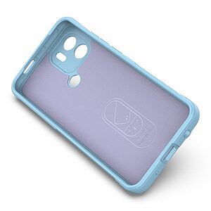 Θήκη Xiaomi Redmi A1+ Mad Mask Rugged Armor από σκληρό Premium TPU γαλάζιο - Image 5