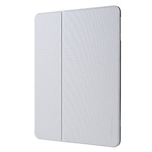 Θήκη X-LEVEL KEVLAR Series Flip Cover για iPad (2017/2018) 9.7" / iPad Air (2013/2014) / iPad Pro (2016) 9.7" με ειδική θέση για πενάκι από TPU και ενισχυμένη εσωτερική πλάτη σε χρώμα γκρι - Image 3