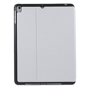 Θήκη X-LEVEL KEVLAR Series Flip Cover για iPad (2017/2018) 9.7" / iPad Air (2013/2014) / iPad Pro (2016) 9.7" με ειδική θέση για πενάκι από TPU και ενισχυμένη εσωτερική πλάτη σε χρώμα γκρι - Image 4
