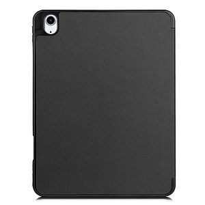 Θήκη Tri-Fold Flip Cover για iPad Air (2020/2022) 10.9" με ειδική θέση για πενάκι και ενισχυμένη εσωτερική πλάτη σε χρώμα μαύρο - Image 3