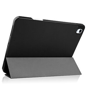 Θήκη Tri-Fold Flip Cover για iPad Air (2020/2022) 10.9" με ειδική θέση για πενάκι και ενισχυμένη εσωτερική πλάτη σε χρώμα μαύρο - Image 4