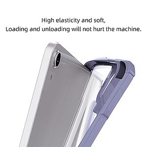 Θήκη MUTURAL Tri-Fold Flip Cover για iPad mini 8.3" (2021/24) με ειδική θέση για πενάκι και ενισχυμένη TPU πλάτη σε χρώμα μαύρο - Image 5