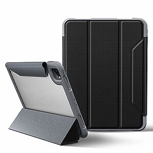 Θήκη MUTURAL Yagao Series Tri-Fold Flip Cover για iPad Pro (2018/2020/2021/2022) 12.9" με ειδική θέση για πενάκι και ενισχυμένο κούμπωμα σε χρώμα μαύρο