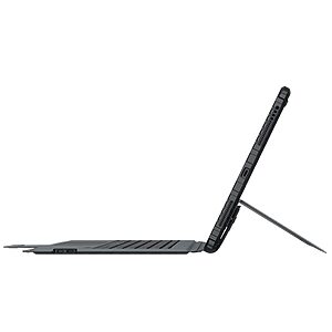 Θήκη NiLLkin Bumper Series με αποσπώμενο πληκτρολόγιο Flip Cover για iPad Pro (2020/2021/2022) 12.9" από TPU και προστατευτικό κάλυμα κάμερας σε χρώμα μαύρο - Image 4