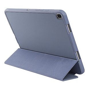 Θήκη Tri-Fold Flip Cover για Galaxy Tab A7 (2020) 10.4" TPU με ειδική θέση για πενάκι και ενισχυμένες γωνίες σε χρώμα γαλάζιο - Image 3