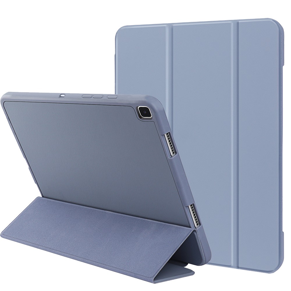 Θήκη Tri-Fold Flip Cover για Galaxy Tab A7 (2020) 10.4" TPU με ειδική θέση για πενάκι και ενισχυμένες γωνίες σε χρώμα γαλάζιο