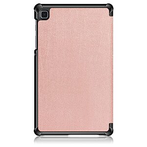 Θήκη Tri-Fold Flip Cover για Galaxy Tab A7 Lite 8.7" TPU με ενισχυμένες γωνίες σε χρώμα ροζ χρυσό - Image 3