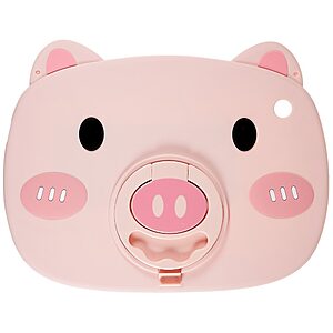 Θήκη με σχέδιο 3D Γουρουνάκι Back Cover για Galaxy Tab A8 10.5" με ενισχυμένη πλάτη σιλικόνης για προστασία στα χτυπήματα και τις πτώσεις σε χρώμα ροζ - Image 4