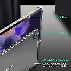 Θήκη Back Cover sockproof για Galaxy Tab A8 10.5" TPU διάφανη - Image 3