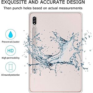 Θήκη Back Cover sockproof για Galaxy Tab S7/S8 11" TPU διάφανη - Image 4