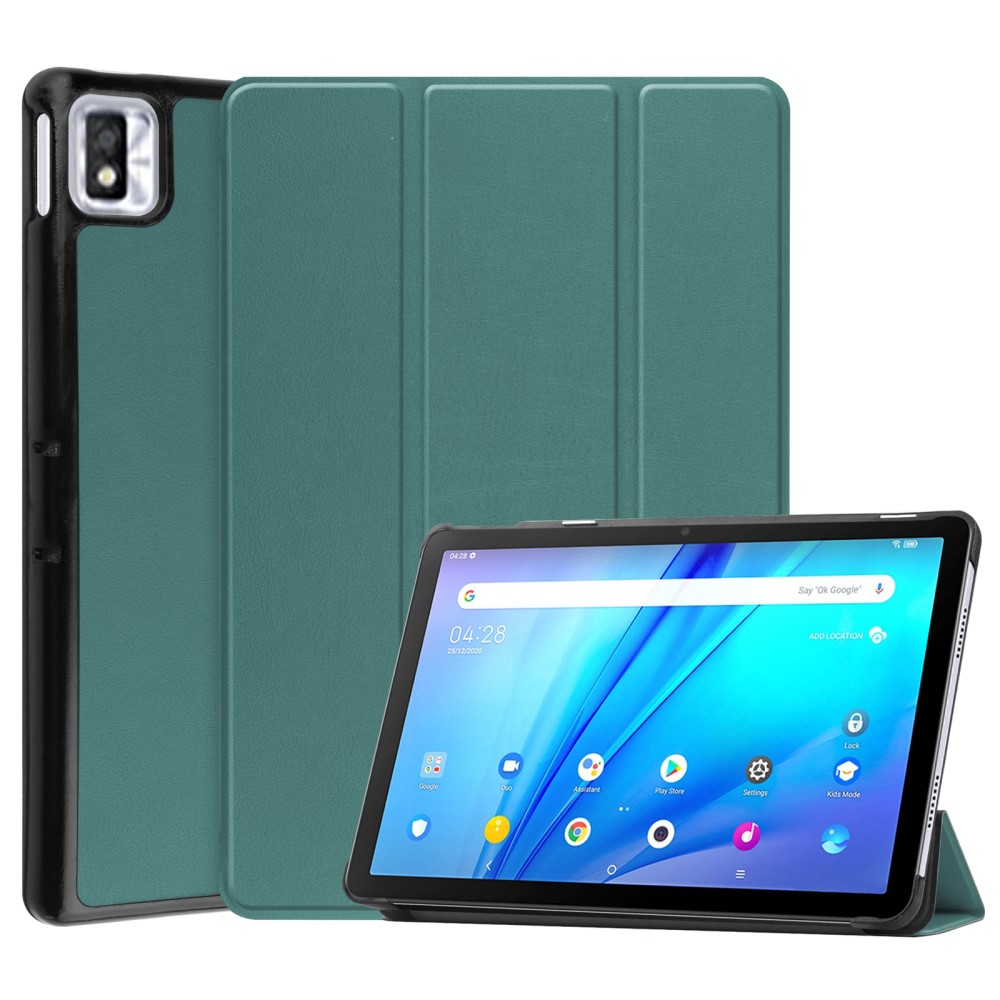 Θήκη Tri-Fold Flip Cover για TCL TAB 10s 10.1" από Πλαστικό με ενισχυμένες γωνίες σε χρώμα πράσινο Θήκη Tri-Fold Flip Cover για TCL TAB 10s 10.1" από Πλαστικό με ενισχυμένες γωνίες σε χρώμα πράσινο
