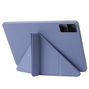 Θήκη Flip Cover για Redmi Pad 10.61" με πολλαπλές θέσεις στήριξης, και διπλή ενισχυμένη πλάτη σε χρώμα ροζ χρυσό - Image 5