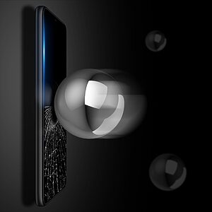 Αντιχαρακτικό γυαλί Dux Ducis για Xiaomi Redmi 12C (Πλήρης Κάλυψη) Full Glue HD Tempered Glass 9H – 0.33mm - Image 5