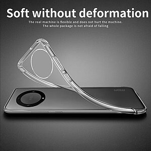 Θήκη Honor Magic5 Lite 5G MOFI Crystal Clear Series ανθεκτική στις γρατζουνιές από Premium TPU και διάφανη Πλάτη - Image 4