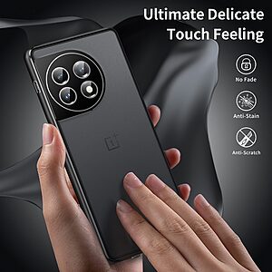 Θήκη OnePlus 11 5G Mad Mask Anti Peep Series V2 με μαγνητικό μεταλλικό πλαίσιο και διπλό Tempered Glass για προστασία 360° μοιρών μαύρο - Image 5