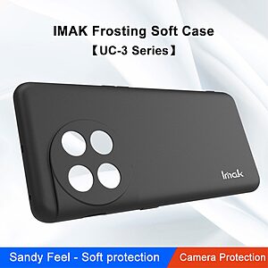 Θήκη OnePlus 11 5G IMAK UC-3 Series Soft Ultra Slim TPU πλάτη μαύρο - Image 2