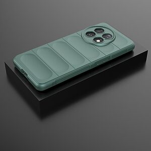 Θήκη OnePlus 11 5G Mad Mask Rugged Armor από σκληρό Premium TPU πράσινο - Image 3