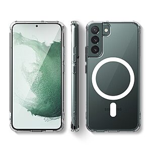 Θήκη Samsung Galaxy S23 Plus OEM Silicone Sockproof συμβατό με MagSafe φορτιστή Transparent Πλάτη TPU - Image 5