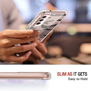 Θήκη Samsung Galaxy S23 Plus RZANTS Armor Series πλάτη Acrylic Transparent με ενισχυμένες γωνίες από σκλήρό Premium TPU - Image 5