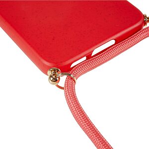 Θήκη Samsung Galaxy S23 Plus OEM Soft Silicone Sockproof πλάτη με κορδόνι από αντικραδασμικό TPU κόκκινο - Image 5