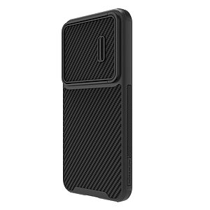 Θήκη Samsung Galaxy S23 Plus NiLLkin Camshield Carbon Fiber Series Πλάτη με προστασία για την κάμερα από σκλήρό Premium TPU μαύρο - Image 4