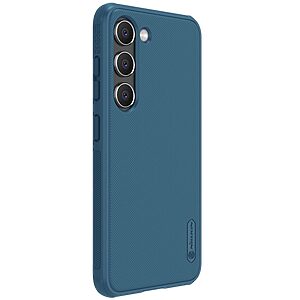 Θήκη Samsung Galaxy S23 Plus NiLLkin Super Frosted Shield Pro Series Πλάτη από Premium σκληρό TPU μπλε - Image 3