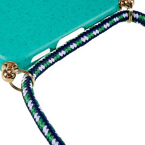 Θήκη Samsung Galaxy S23 OEM Soft Silicone Sockproof πλάτη με κορδόνι από αντικραδασμικό TPU γαλάζιο - Image 5