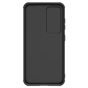 Θήκη Samsung Galaxy S23 NiLLkin Camshield Carbon Fiber Series Πλάτη με προστασία για την κάμερα από σκλήρό Premium TPU μαύρο - Image 3